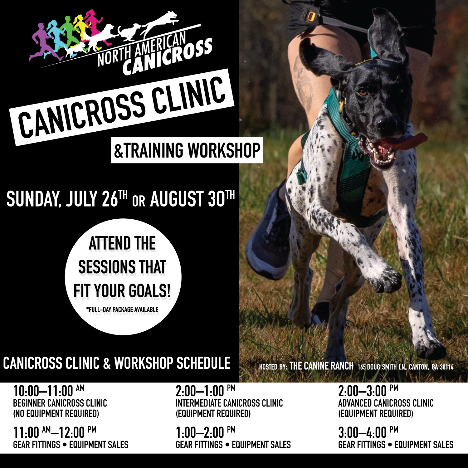 Canicross Clinic & Training Workshop