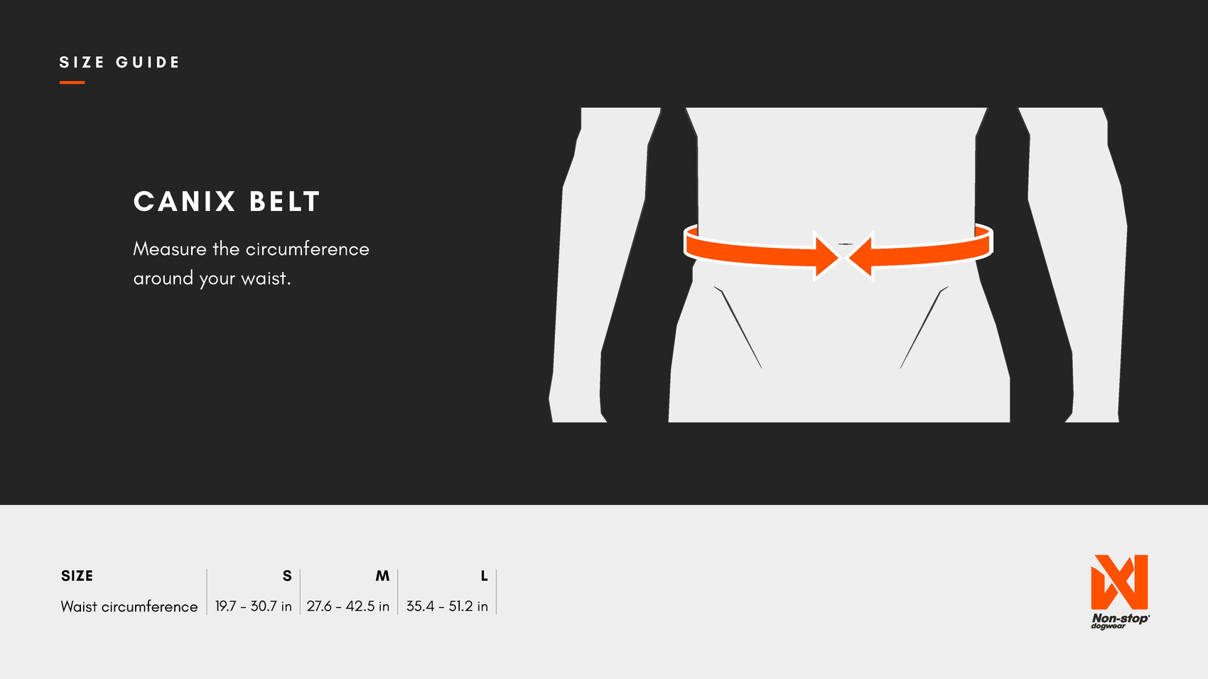 Non-stop dogwear Cani-X Belt 2.0