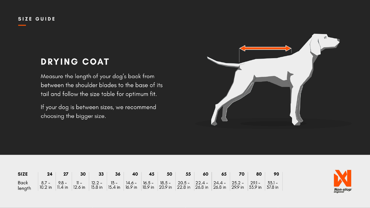 Drying coat