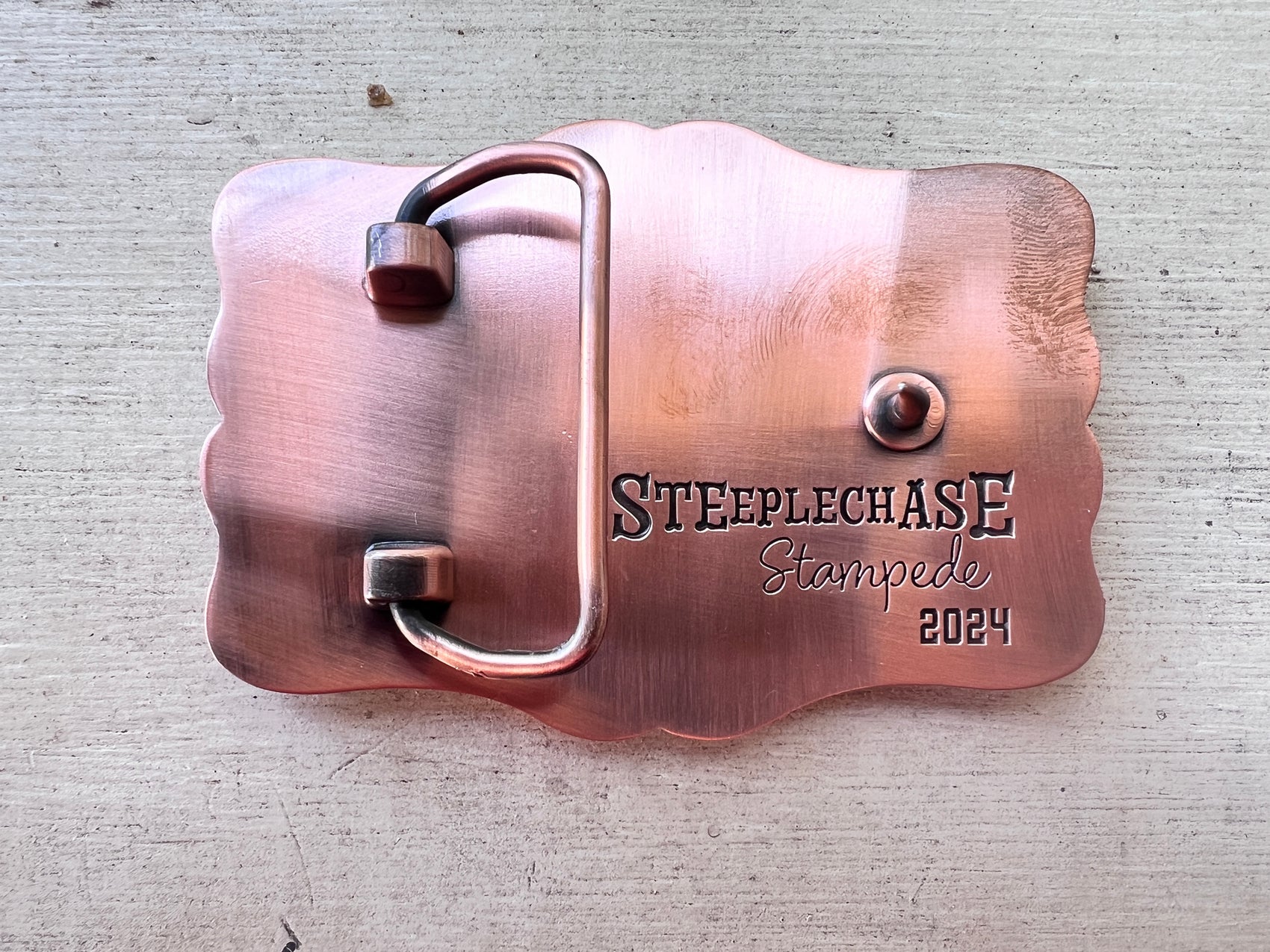 Sleeplechase Stampede Original Belt Buckle