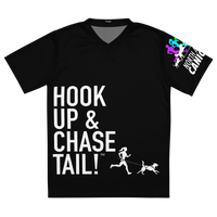 Hook Up & Chase Tail! Sports Jersey (Female Runner)