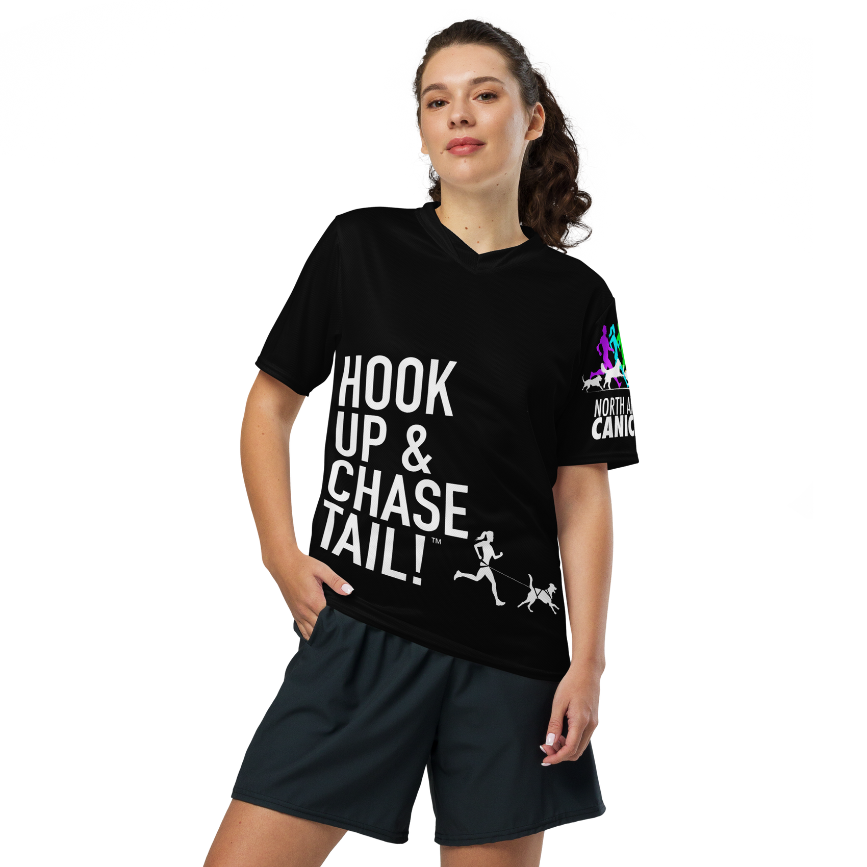 Hook Up & Chase Tail! Sports Jersey (Female Runner)